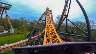 Fury 4K 60fps frontseat onride POV Bobbejaanland 2024 [upl. by Nameerf478]