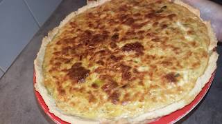 QUICHE AU POIREAU ET PATE BRISEE MAISON [upl. by Mogerly]