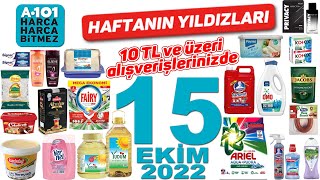 A101 15 EKİM 2022 KATALOĞU  A101 İNDİRİMLİ TEMİZLİK MALZEMELERİ  A101 İNDİRİMİ HAFTANIN YILDIZLARI [upl. by Albers]