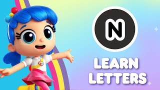 N  Learn Letters with True  True and the Rainbow Kingdom  Back To School 2020 [upl. by Gifferd]