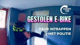 GESTOLEN ebike in IJMUIDEN deur GEFORCEERD  Recovery Team NL [upl. by Gunnar]