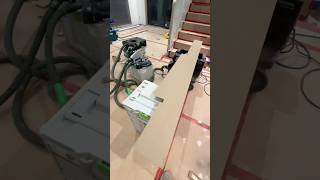 Custom Jig carpentry carpenter woodworking woodwork diy yvrhomes amc wood festool yvr tbt [upl. by Orfield516]