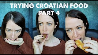 Tasting Croatian amp Bosnian Food [upl. by Sinnal]