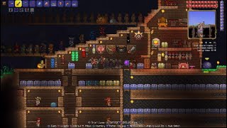 Terraria Killing skeletron prime amp Crafting true nights Edge [upl. by Jacquenetta]