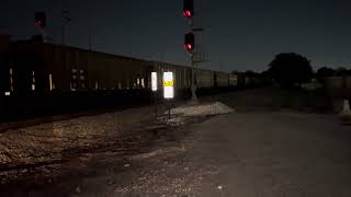 NS 8038 Lead’s the CEBMMHS Southbound Intermodal Train in Springfield Missouri 10172024 [upl. by Verda]