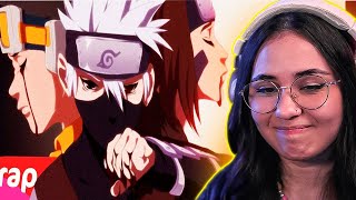 Rap do Kakashi Obito e Rin Naruto  NINJAS MERECEM PERDÃO  NERD HITS mahnimes REACT [upl. by Quinton]