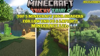 LowEnd PC Try These Minecraft Shaders [upl. by Lynea]