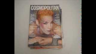 Collection of 89 Cosmopolitan Magazines From 70s amp 80s [upl. by Patman]