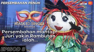 Rambutan  Revolusi  The Masked Singer 2  Minggu 8 [upl. by Eanehs]