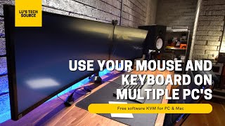 One Mouse amp Keyboard for Multiple Computers [upl. by Johnston]