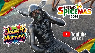 Grenada Jouvert 2024 StGeorges Grenville [upl. by Meakem]