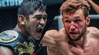 Aung La N Sang vs Reinier De Ridder  Top 5 Knockouts [upl. by Ereveneug]