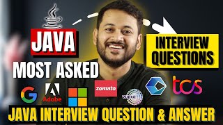 10 Java Interview Questions amp Answers TCS Accenture Cognizant Infosys Wipro  Genie Ashwani [upl. by Itsim802]