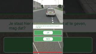 🚗 Stilstaan 🚗 CBR auto theorieexamen rijles theorie examen verkeer [upl. by Cindi66]