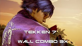 Tekken 7 Lee Combo  Howard Estate wall break [upl. by Eineeuq]