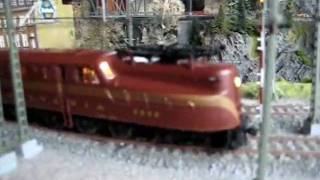 PRR GG1 Big Red Broadway Limited Model with sound [upl. by Lola117]