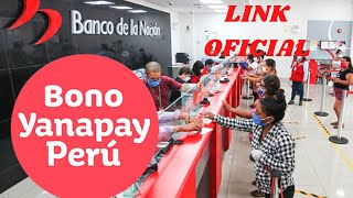 Link para consultar bono Yanapay [upl. by Annaitat636]