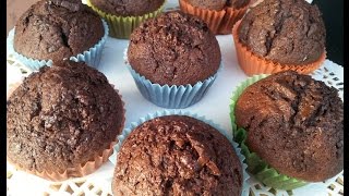 Ricetta muffin al cioccolato con scaglie di cioccolato [upl. by Seni]