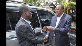 Uhuru buys vehicle for young MP [upl. by Llertnov]