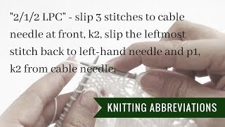 Knitting instructions 212 LPC  Pattern Duchess [upl. by Licko582]