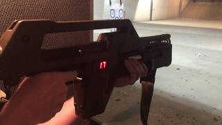 M41A Pulse Rifle live fire with working ammo counter [upl. by Donna]