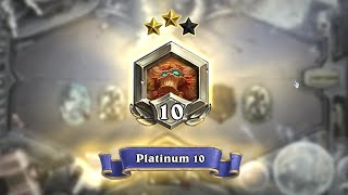 Hearthstone  I Finally reached Platinum Plague DK Deck [upl. by Nnylyahs283]