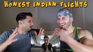 AIB  Honest Indian Flights REACTION [upl. by Draillih]