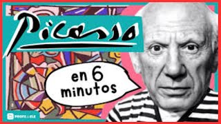 ✅ BIOGRAFÍA de PABLO PICASSO 👌 [upl. by Dolhenty]