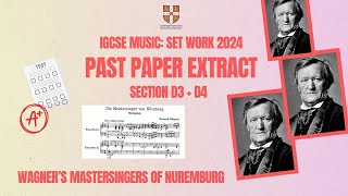 WAGNER Extract  Set Work IGCSE Music June 2024 Mastersingers of Nuremburg Overture [upl. by Gretta]