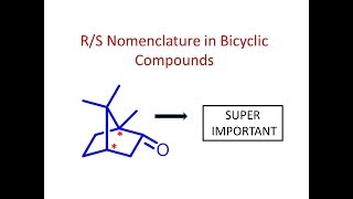 RS Nomenclature in BicyclicNorborane systems [upl. by Spragens]