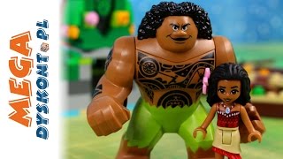 Poszukiwanie Mauiego  Klocki Lego Vaiana Skarb Oceanu  Bajki dla dzieci [upl. by Thorny977]