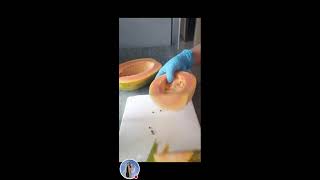 nieva tena is live ASMR papaya peeling cutting [upl. by Sunday]