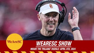 Inside the Trojans Huddle USC stays hot on the recruiting trail [upl. by Goldston]