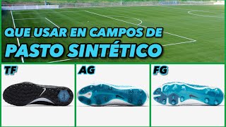 FÚTBOL EN PASTO SINTÉTICO ¿QUE CALZADO USAR  EVITA LESIONES [upl. by Ydisahc]