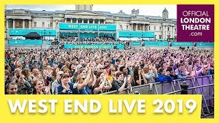 West End LIVE 2019 Six performance Sunday [upl. by Isman]