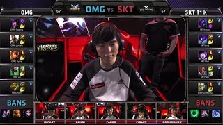 OMG vs SK Telecom T1 K  Game 1 Grand Finals AllStar 2014  SKT T1 K vs OMG G1 [upl. by Lerraj66]