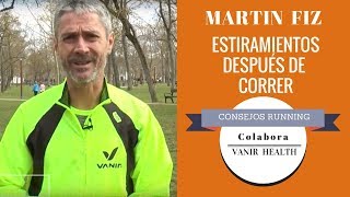 Los 6 estiramientos favoritos para después de correr de Martin Fiz 🔥 [upl. by Yentuoc]