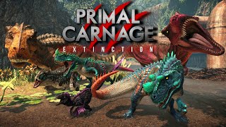 SKIN CUSTOMIZATION ADDED TO PRIMAL CARNAGE Primal Carnage Extinction [upl. by Byrn537]