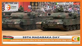 Military might Kenya Defence Forces showcase their Hardware and Fire power [upl. by Lledniuq105]