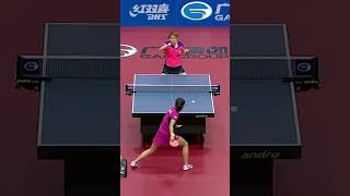 What a rally 🔥🔥🔥 tenisdemesa pingpong tabletennis [upl. by Akanke176]