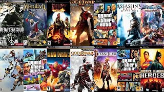 TOP 50 BEST GAMES FOR PSP OR PPSSPP OF ALL TIME BEST PSP GAMES [upl. by Lehcnom875]