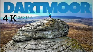 Dartmoor National Park  Devon  4k  Drone [upl. by Aikimat]