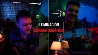 Así se ILUMINA un VIDEOCLIP  Paso a paso 101  Iluminación cinematográfica [upl. by Gordan]