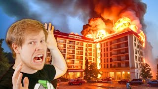 Mitt hotell EXPLODERADE [upl. by Nnylaf]