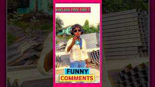 Khelaga Free Fire 🥵🙄 Funny Comments  Gluco Boi shorts trending commentreading viralshorts [upl. by Sherard808]