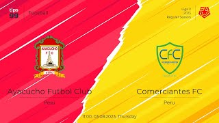 🔥🔥🔥Comerciantes FC 🟢⚪️🟢 Vs Ayacucho FC ⚪️🟠⚪️ l Liga 2 🇵🇪 2024 l Grupo B  Fecha 8🔥🔥🔥 [upl. by Horacio]