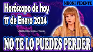 🌟Mhoni Vidente 17 de ENERO🌟🪬MHONI VIDENTE HOROSCOPOS y predicciones🪬🔮💫HOROSCOPO DIARIO GRATIS💫🔮 [upl. by Abigale]