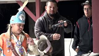 The Walker River Paiute Tribe Pine Nut Blessing Prayer 2017 [upl. by Juakn]