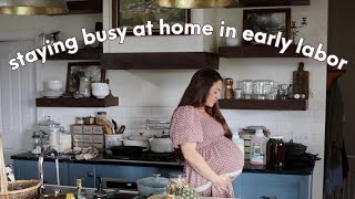 Laboring at Home Vlog  Long labor with fifth baby [upl. by Baily438]