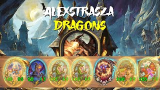 ALEXSTRASZA  DRAGONS Hearthstone BattleGround hsbg hearthstone [upl. by Teemus]